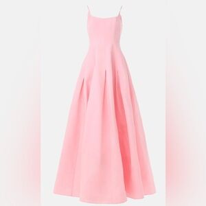 STAUD Joy Pink Pleated Maxi Gown - Glenda-esque!